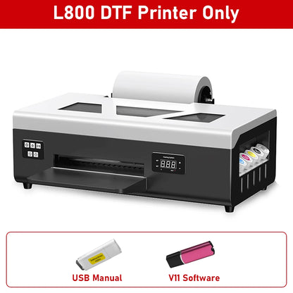 A4 DTF Heat Transfer Printer for Apparel