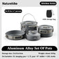 4-7 Person Camping Cookware Set - Lightweight Aluminum Pot Set for Outdoor Picnic & Backpacking