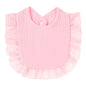 Muslin Cotton Baby Bibs & Burp Cloths - Ruffle Bandana Drool Bibs for Newborns