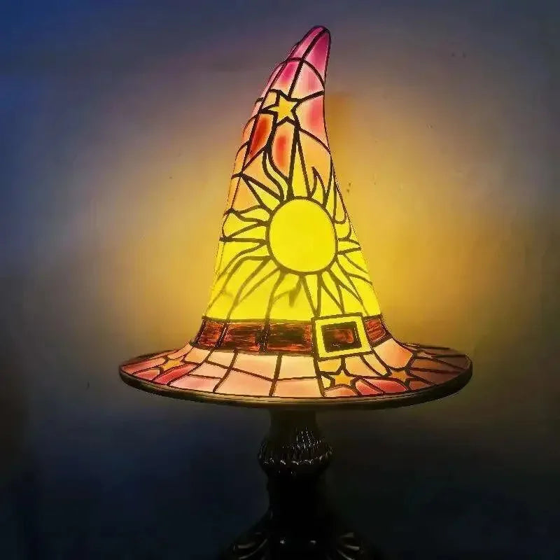 Colorful Witch Hat LED Table Lamp