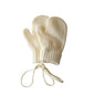 Kids Wool Winter Mittens Candy-Colored Knitted Gloves for 1-4 Years (14.5 x 9 cm / 5.7 x 3.5 in)