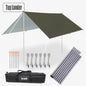 Ultralight Waterproof Tarp Tent – Large Sun Shelter Awning for Camping, Beach & Outdoor Adventures