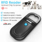 Handheld Pet Microchip Reader OLED — EMID & FDX-B (ISO11784/85) RFID Rechargeable Scanner for Dogs, Cats & Pigs