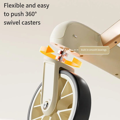 Detachable Pet & Baby Stroller - Portable One-Click Fold, Lightweight Universal Travel Stroller