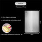 316 Stainless Steel Chopping Board – Thickened Double-Sided Antibacterial Cutting Board for Kitchen & Dough Kneading
