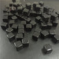 50-Pack 8mm Acrylic Cube Dice (0.31in) – 25 Translucent Colors Clear Game Pieces for Board Games & Crafts