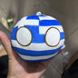 Polandball Countryball Plush Keychain 10 cm (3.9 in) 70 Designs Country Ball Pendant Stuffed Toy for Kids