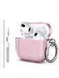 Silicone Protective Case for Wireless Earbuds Pro Series with Cleaning Kit - Compatible with Multiple Earphone Generations