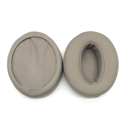 Replacement Memory Foam Ear Pads for Over-Ear Headphones - Soft Leather Ear Cushions, Self-Adhesive (1 Pair)