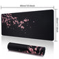 Extended Large Mouse Pad for Desk & Gaming — Stitched Edges, Non-Slip Rubber Base | Sizes 60×30–90×40 cm (23.7×11.8–35.4×15.8 in)