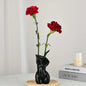 Body vase feminine form female body flower vase cute bud vase body vase modern chic decorative flowers, bohemian home, feminist