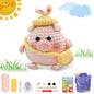 Animal sery Crochet Kit for Beginners Crochet Starter SET ,DIY Crochet Kit For Beginners,Crocheting Knitting Kit Step-by-Step