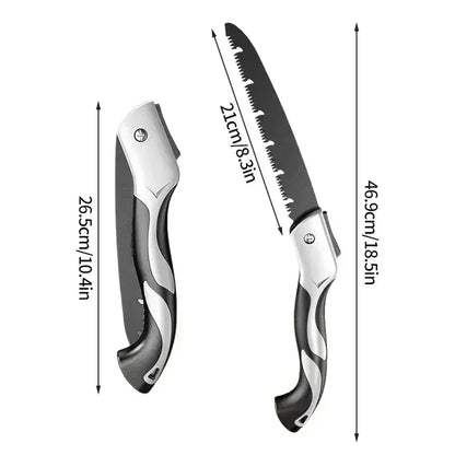 Folding Hand Saw Portable Multifunctional Garden Pruning & Woodworking Saw