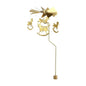 Carousel Candle Spinner Rotating Tealight Holder for Wedding, Christmas & Home Office Decor – Gold, Silver