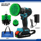 20+1 Gear 1/4-inch (6.35mm) Brushless Cordless Electric Screwdriver, 280 N·m Torque — 18V Battery Compatible
