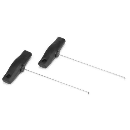 2-Pack Speedometer Pull-Out Hook Extractor Tool — Instrument Cluster Removal Hooks (Stainless Steel)