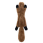 Plush Dinosaur Chew Toy for Dogs & Cats - Interactive Fleece Plush for Small Dogs
