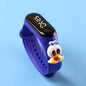 Kids Touch LED Waterproof Digital Watch for Girls – Silicone Sports Bracelet, Shock Resistant, Backlight