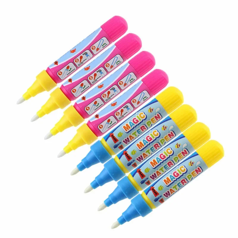 Magic Pen Doodle Pen Painting Mat Toys Pen Writing Mat Pen Water Drawing Toys Replacement Tool Educational Toys for Kids