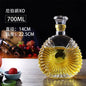 Novelty Design Multi Styles Barware Wine Glass Bottle 250-1000ml Lead-free Glass Whiskey Decanters for Liquor Scotch Bourbon