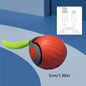 Automatic Rechargeable Cat Toy Ball — Motion-Activated Interactive Rolling Teaser with Plush Tail, USB-C