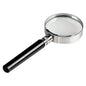 10X Handheld Magnifying Glass 50mm (1.97 in) Loupe for Jewelry, Coins & Stamps - Portable Optical Glass