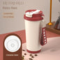 Large 18oz (530ml) Ceramic-Lined Stainless Steel Insulated Travel Mug – Double Wall Vacuum Thermos, Reusable Coffee Tumbler