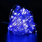 Waterproof Battery Operated LED Copper Wire Fairy Lights - 1/2/3/5m (3.3/6.6/9.8/16.4 ft) String Lights for Wedding Party Christmas DIY
