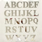Acrylic Mirror Wall Decal 26 English Letters Personalized DIY Wallpaper Bedroom Bathroom Restaurant Decal Home Decoration