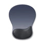Ergonomic Gel Wrist Mouse Pad — Pain Relief, Smooth Fabric Surface & Non-Slip PU Base