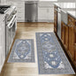 VIKAMA1/2PCS Bohemian Kitchen Floor Mats Anti-slip Washable Bathroom Bathroom Door Mats Hallway Aisle Floor Mats Home Decoration