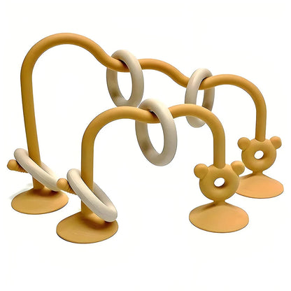 Silicone Desktop Bead Wrap Baby Learning Toy