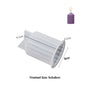 Cylinder Silicone Mold for 3D Scented Candle and Soap Making - DIY Resin, Wax & Plaster Crafts