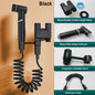 Handheld Bidet Sprayer Set with Double-Outlet Angle Valve – Wall-Mount Toilet Shower for Baby, Pet & Bathroom Cleaning