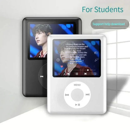 Kawaii Cartoon Mini MP3 Player — Portable Anime Walkman, USB Rechargeable with External Speaker
