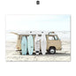 Surfboard Seagull Beach Umbrella Blue Sea Wall Art Canvas Painting Nordic Posters And Prints Wall Pictures For Living Room Decor