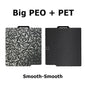 3D Printer Build Plate 257 x 257 mm (10.12 in) Double-Sided Spring Steel — PEI Smooth & Textured, Holographic Options