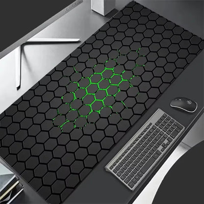 Hexagon Pattern Gaming Mouse Pad, 3 Sizes