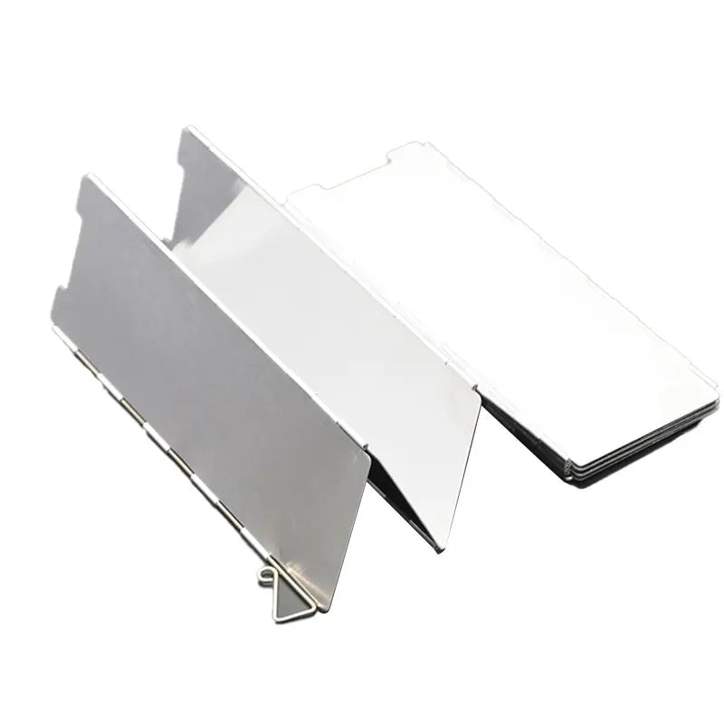 8 Plate Foldable Gas Stove Outdoor Camping Cooking Windbreak Camping
