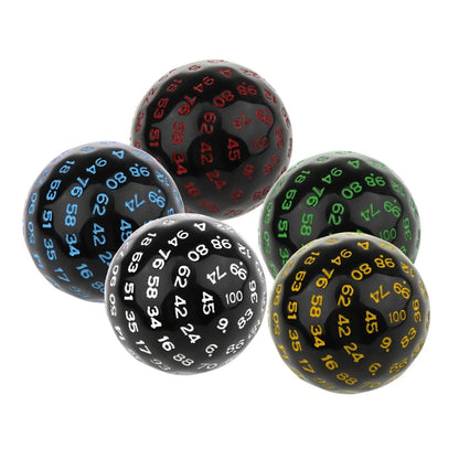 100-Sided D100 Acrylic Dice 48mm / 1.89in Polyhedral RPG Tabletop Game Accessory