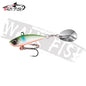 VIB Spinner Bait Metal Fishing Lure – Rotating Tail Wobbler, 7g/11g/15g/21g (0.25/0.39/0.53/0.74 oz), 28–42 mm (1.10–1.65 in), 11 Colors