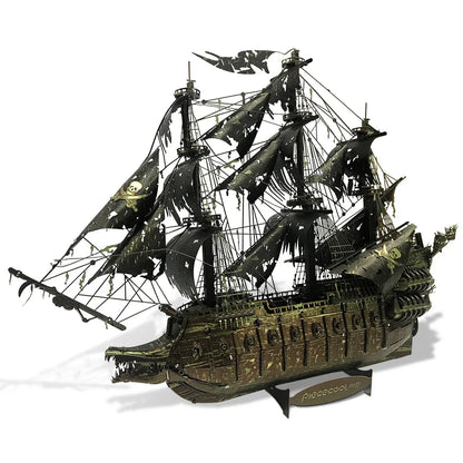Piececool 3D Metal Puzzle Flying Dutchman Pirate Ship