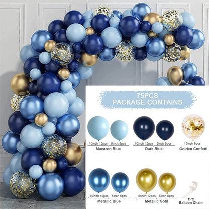 Balloon Garland Arch Kit Birthday Party Decoration Girl Birthday Foil Balloon  Baby Shower Decor Globos Wedding Party Supplies
