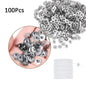 120Pcs Waxed Cotton Candle Wicks with Stand Original Smokeless Candle Wick for DIY Candle Silicone Mold Candle Making Supplies