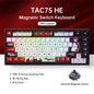 75% Magnetic-Switch Mechanical Gaming Keyboard, 83-Key Hot-Swap Wired - 8K Polling, 0.005mm Rapid Trigger, ARGB