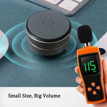 Mini Bone Conduction Bluetooth Speaker Portable Vibration Stereo TWS Wireless USB-C Metal