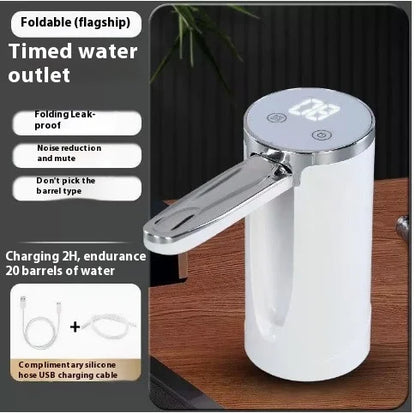 Smart Precision Alcohol Dispenser Adjustable Foldable Liquor Pump for Whiskey and Wine Home Bar