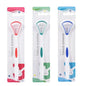 Silicone Tongue Scraper & Cleaner Brush - Fresh Breath Oral Care Tool, 1/3/6/12 Pack