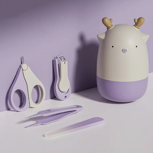 Baby Nail Care Kit – Newborn Safety Scissors, Anti-Clip Nail Clippers & Nail Trimmer for Infants