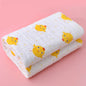 4-Layer Cotton Gauze Baby Bath Towel & Swaddle Blanket 70 x 90 cm (27.6 x 35.4 in) – Soft Newborn to Toddler Washcloth
